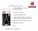 Kit 5 Alicates Inox Cutícula Premium Profissional 722 - Mundial