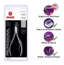 Kit 5 Alicates Inox Cutícula Premium Profissional 722 - Mundial