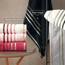 [Black Friday] Kit 10 Toalhas de Banhão Gigante Fio penteado 100% Algodão 70 x 140cm Neutras