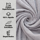 [Black Friday] Kit 10 Toalhas de Banhão Gigante Fio penteado 100% Algodão 70 x 140cm Neutras