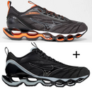 Kit 02 pares de Tênis Unissex -MizunoWaveProphecy13