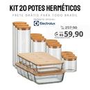 Apenas Hoje 20 Potes Herméticos [Compre 5 Leve 20 - ÚLTIMO DIA] (FRETE GRÁTIS + 69% OFF) - BLACK FRIDAY