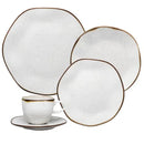Conjunto Oxford® de Luxo com 48 Peças de Jantar em Porcelana